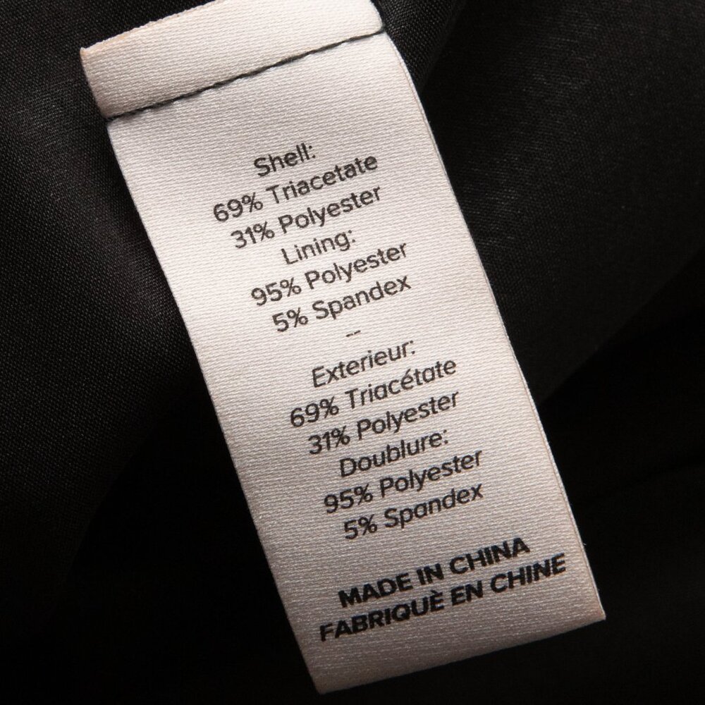 Cinq a Sept Vanessa Dress Midi Flounce Hem Cocktail Evening Black Size 8 - Picture 4 of 7
